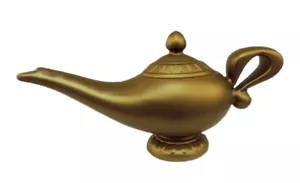 Kunststoff Aladdin Genie Öllampe Kostüm Zubehör - Bild 1 von 4