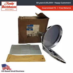 1966 Plymouth Dodge Non-Glare Outside Rearview Manual Mirror Package 3579571 NOS - Picture 1 of 6