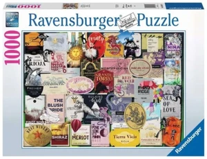 Wine Labels Jigsaw Puzzle 1000pc Ravensburger - Picture 1 of 2