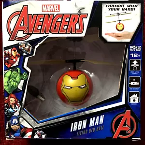 WorldTech 33196 Marvel Iron Man Flying UFO Ball - Picture 1 of 5