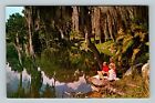 New Port Richey FL, Daydreaming On Orange Lake, Florida Vintage Postcard
