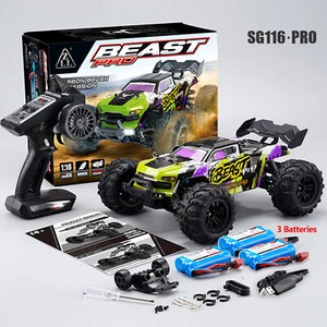 SG116PRO Remote Control Car 1:16 40KM/H Brushless Car Drive Off-road Drift - Picture 1 of 10