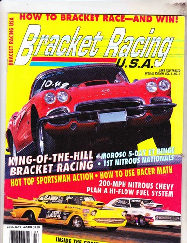 BRACKET RACING MAGAZINE---------VOLUME 4 NUMBER 3----1990 | eBay