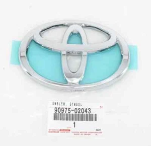 Genuine Toyota 90975-02043 Radiator Grille Emblem 2003-2007 Highlander - Picture 1 of 2