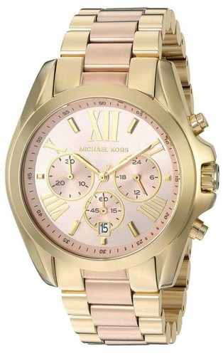 Orologio Donna MICHAEL KORS Bradshaw Cronografo SS Bicolore MK6359