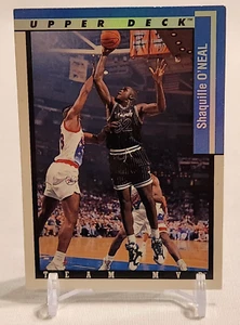 1993-94 Upper Deck Shaquille O'Neal #TM19 Team MVP Insert Card - Orlando Magic - Picture 1 of 17
