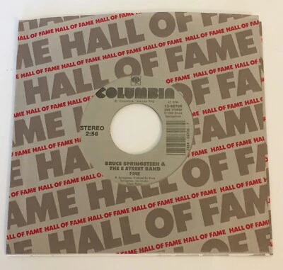 Bruce Springsteen / Fire / 45 RPM Unplayed / Mint!  - Image 1 of 4
