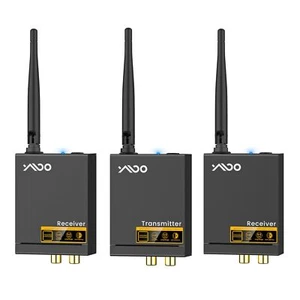 Kit émetteur-récepteur de transmission radio audio 24 GHz adaptateur audio ja... - Photo 1/8