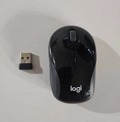 Logitech M187 Wireless Ultra Mini Optical Portable Mouse - Used - Image 1 of 2
