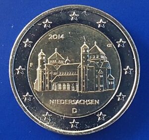 2 Euro "2014" Deutschland  Michaeliskirche in Niedersachsen  neu