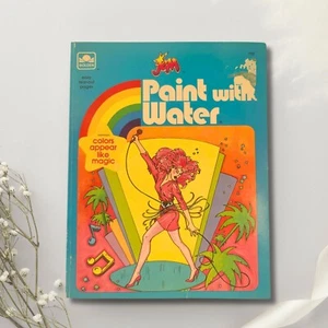 Golden 1986 Jem Paint with Water Book - Picture 1 of 1