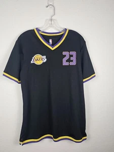 Nba Apparel LA Lakers "Lebron James #23" Jersey Shirt/ V-neck/ Size Large - Picture 1 of 5