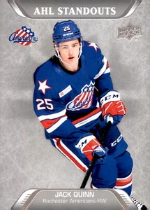 2020-21 Upper Deck AHL #225 Jack Quinn - Picture 1 of 2