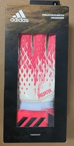 Brand New Adidas Predator20 Fingersave Goalkeeper Soccer Gloves, Size 8 - Picture 1 of 5