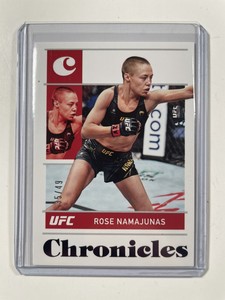 2022 Panini Chronicles UFC 35/49 Rose Namajunas No. 60