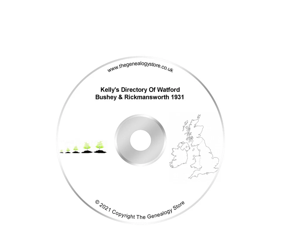 Kellys Verzeichnis von Watford Bushey & Rickmansworth 1931 - Bild 1 von 1