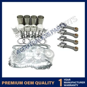 Overhaul Rebuild Kit+4pcs Connecting Rod for Toyota 11B Engine 3.0L - Picture 1 of 7