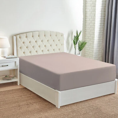 Sábana Ajustable Mellanni Microfibra Bolsillo Extra Profundo Hasta 21" Colchón Profundo Foto 1 de 4