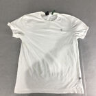 G-Star Raw Mens T-Shirt Size M White Embroidered Logo Crew Neck Tee