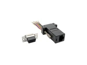 Tripp Lite DB9 to RJ45 Modular Serial Adapter M/F RS-232 RS-422 RS-485 - Picture 1 of 5