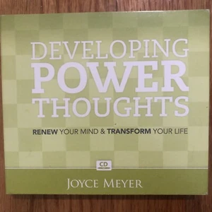 Developing power thoughts Joyce Meyer unabridged Audiobook Shelf211 - Picture 1 of 5