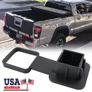 2"(Inch) Rubber Hitch Receiver Cover Tow Trailer Tube Plug Cap 4-Way Flat Insert - Picture 1 of 9