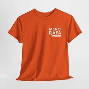 Merci Rafa Unisex Heavy Cotton Tee, Gift for Tennis  Fan - Picture 1 of 6