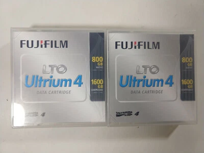 2x FUJIFILM LTO Ultrium 4 Data Cartridge 800 GB / 1.6 TB ( 15716800 )  - Image 1 of 2