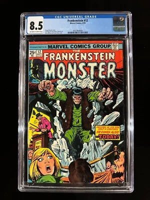 Frankenstein #12 CGC 8.5 (1974) - Image 1 of 2