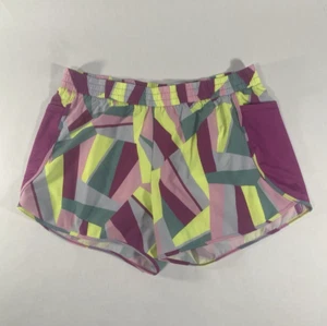 Lands End Girls Shorts Size XL 14-16 Multicolor Athletic Stretchy Elastic Waist - Picture 1 of 5