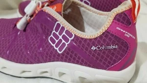 Womens Columbia Omni Freeze Zero Tennis Running Shoes 8 Purple Pink Orange - Picture 1 of 8
