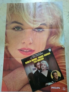 Il Milionario Marilyn Monroe / Yves Montand *FRENCH PHILIPS LP 1960 + Poster* - Picture 1 of 4