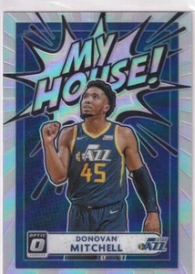 2020-21 Panini Donruss Optic NBA No. 10 Donovan Mitchell My House! Silver Prizm - Bild 1 von 2