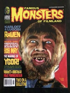 FAMOUS MONSTERS 222 1998 KARLOFF LUGOSI A+C MEET FRANKENSTEIN VINTAGE UNREAD MT - Picture 1 of 1