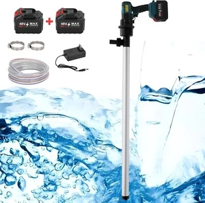 Bootuu Cordless Stick Water Transfer Pump 48VF Battery 21V Voltage Stick Pump - Picture 1 of 7