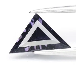 💎 1.11ct 9.8x6mm VS Trillion Natural Purple Spinel - Tanzania Gem - Picture 1 of 4
