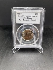 2000 P New Hampshire Quarter Sample 25C - Picture 1 of 2