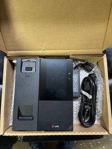 Polycom CCX 500 OpenSIP VoIP Phone - Black (2200-49720-001) Base Only No Handset - Picture 1 of 3