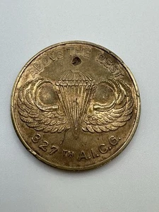 327th Airborne Infantry Combat Group A.I.G.C Army Challenge Coin - Vintage - Bild 1 von 5