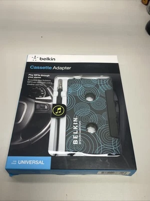 Adaptador de conector de cinta de casete Belkin para reproductor de MP3 iPod Foto 1 de 4