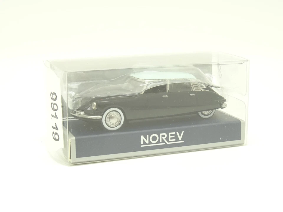 Norev 1/87 HO - Citroen DS 19 1958 Nera - Immagine 1 di 1