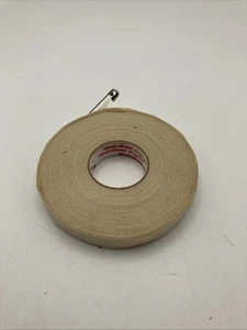 1 Rolle 3/8" Falzband Vintage Bügelband, weiß - Bild 1 von 4