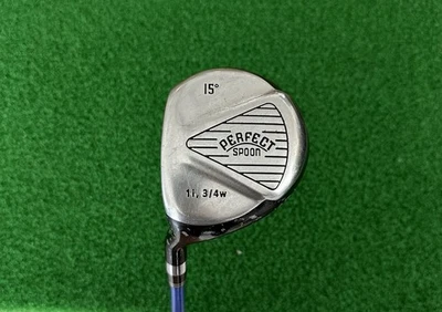 Perfect Spoon Club 15* Degree 1 Iron 3/4 Wood Graphite Flex Golf Club LH - Image 1 of 4