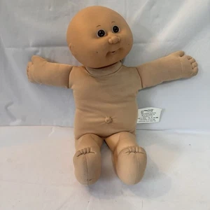Cabbage Patch Preemie bambola 1985 vintage occhi marroni calvi firmata ciuccio pronto - Foto 1 di 13