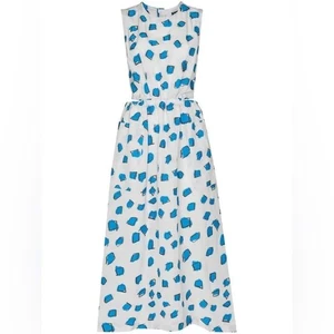 ISSEY MIYAKE Tablecloth Sleeveless Midi Dress pleats please - Picture 1 of 12