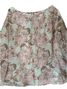 EMMA JAMES PAISLEY PLUS SIZE SKIRT NEW WOMENS SIZE 16W 100% Cotton - Picture 1 of 7