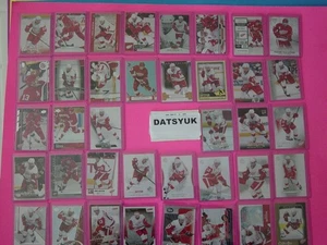LOTE ENORME DE TARJETAS DE HOCKEY PAVEL DATSYUK 100CT SIN DUPES TOP LOADERS MARCAS DE VARIOS AÑOS - Imagen 1 de 3