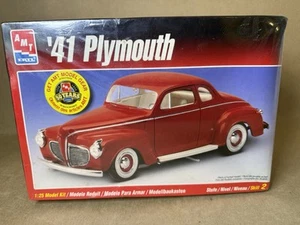 AMT ERTL '41 PLYMOUTH 1:25 MODEL KIT FACTORY SEALED 1997 VINTAGE ORIGINAL NEW - Picture 1 of 7