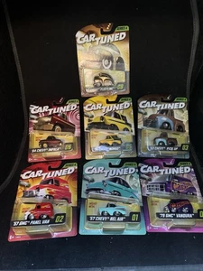 Car Tuned - Series 4 NEW Mainline Set - 7 Cars GMC Chevy Impala Pick Up Panel - Picture 1 of 2