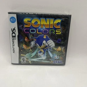 Nintendo DS Sonic Colors NEW Sealed Lite DSi XL 3DS Free Shipping - Picture 1 of 2